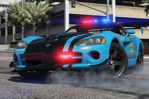 Viper SRT-10 ACR Hot Pursuit Police Car